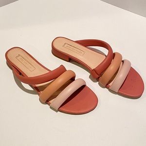 Avec Les Filles Leather Sandals